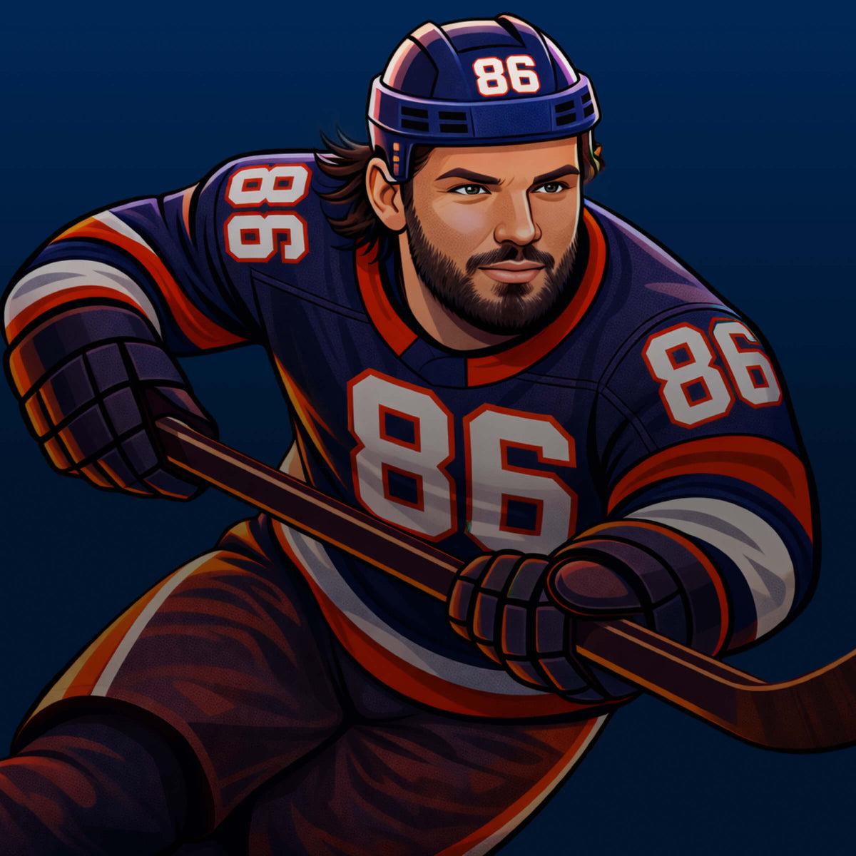 Kirill Marchenko #86 apparel
