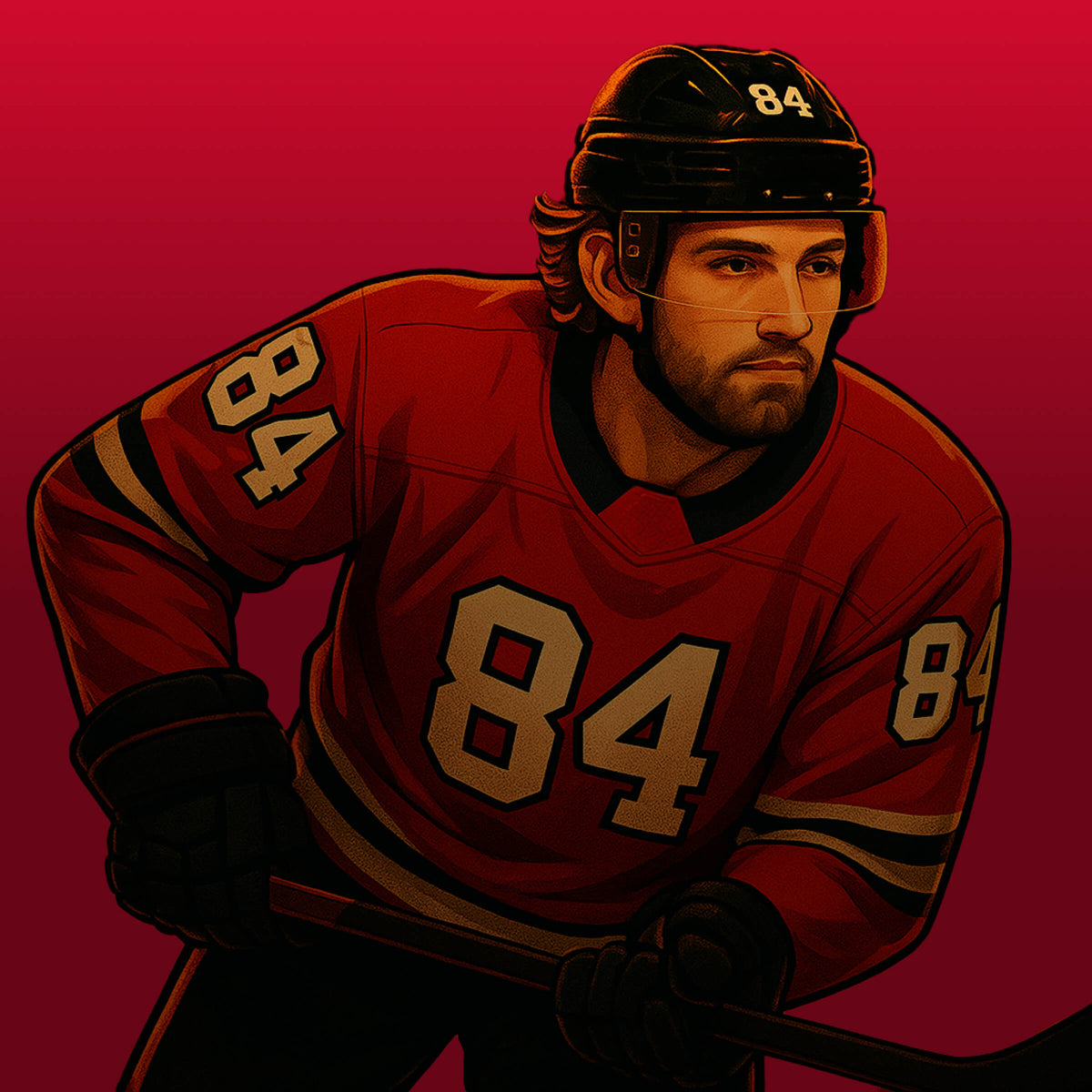 Landon Slaggert #84 apparel