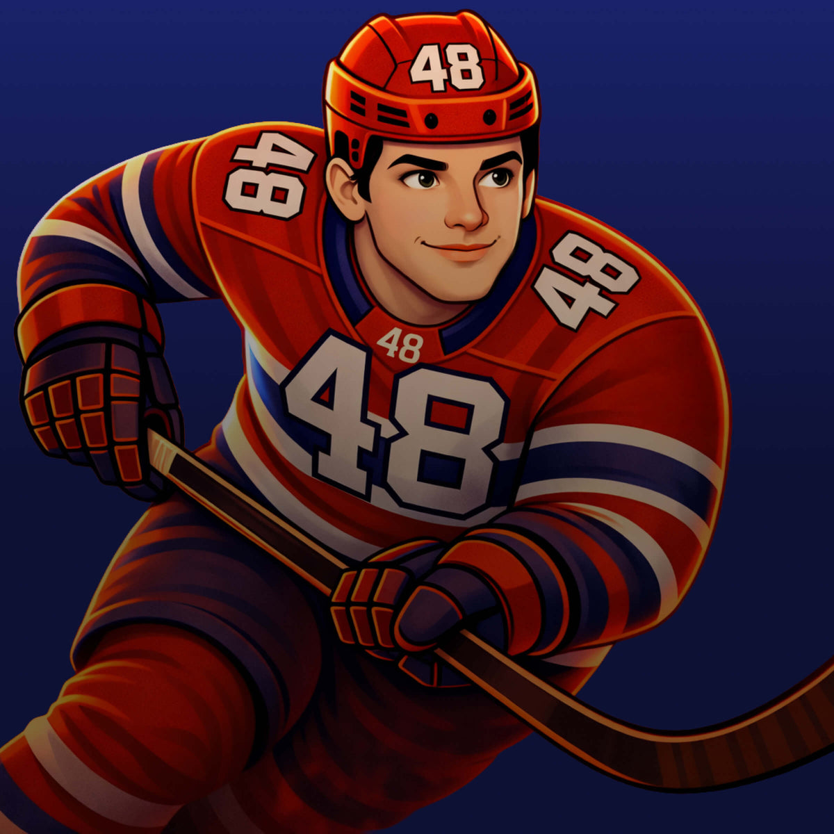 Lane Hutson #48 apparel