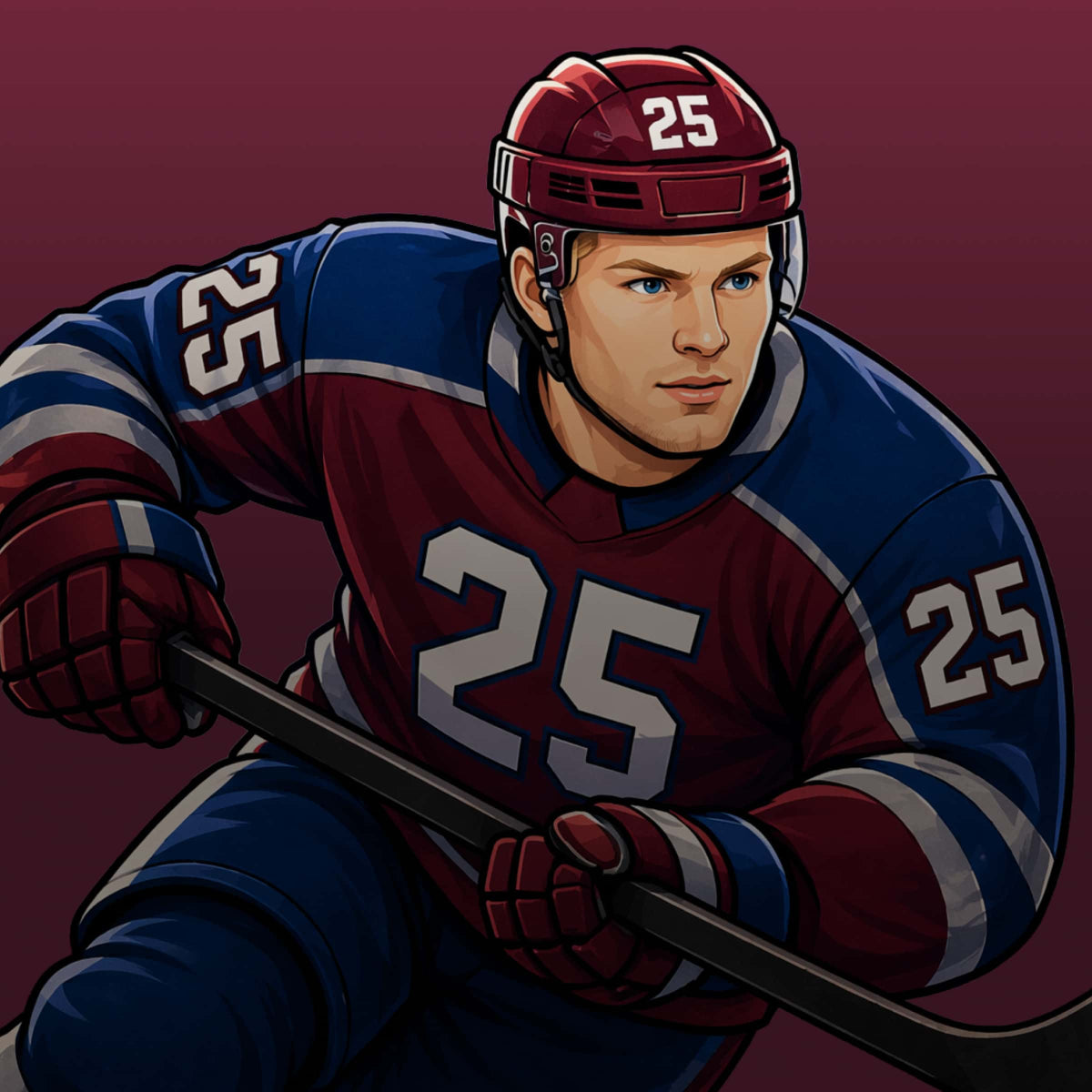 Logan O'Connor #25 apparel