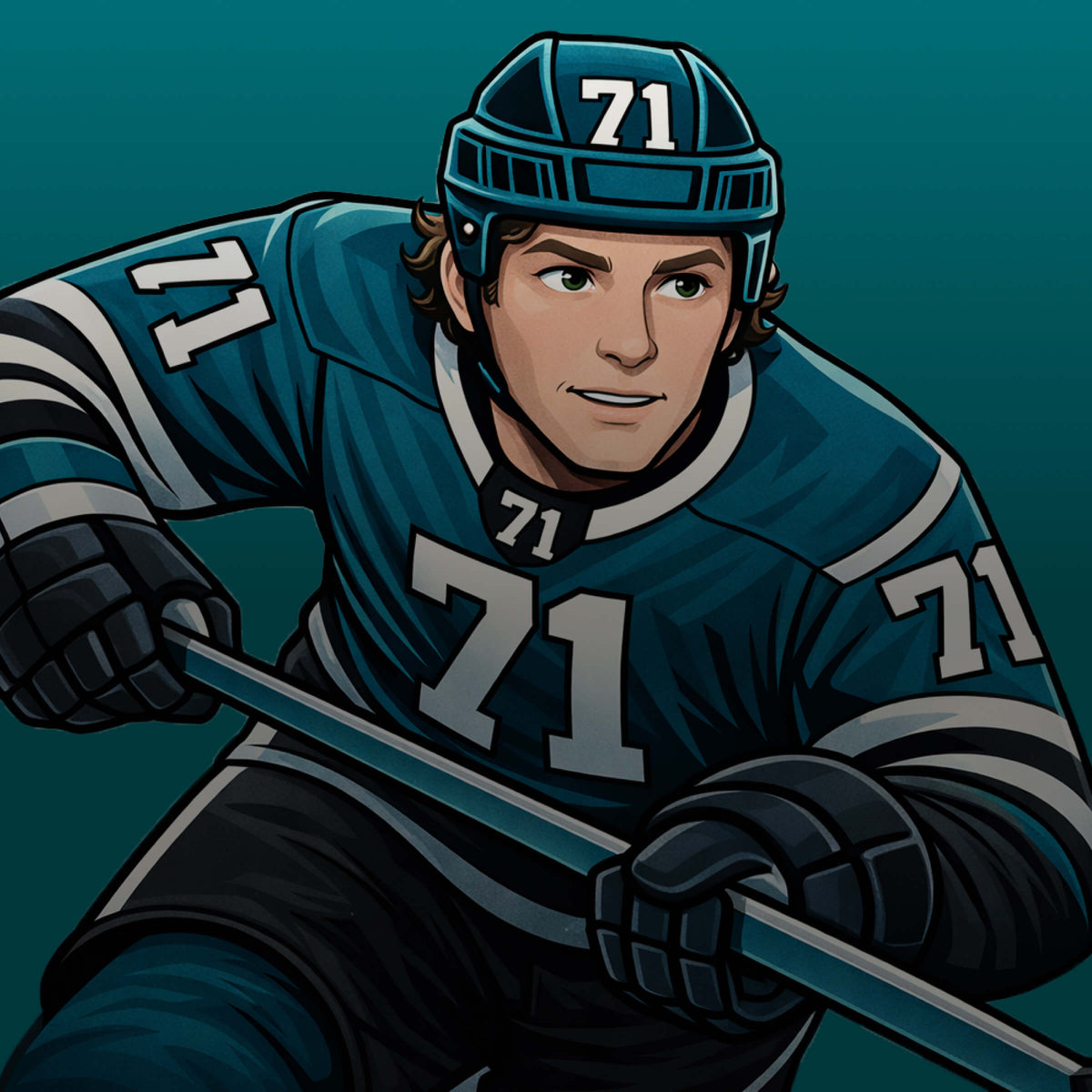 Macklin Celebrini #71 apparel
