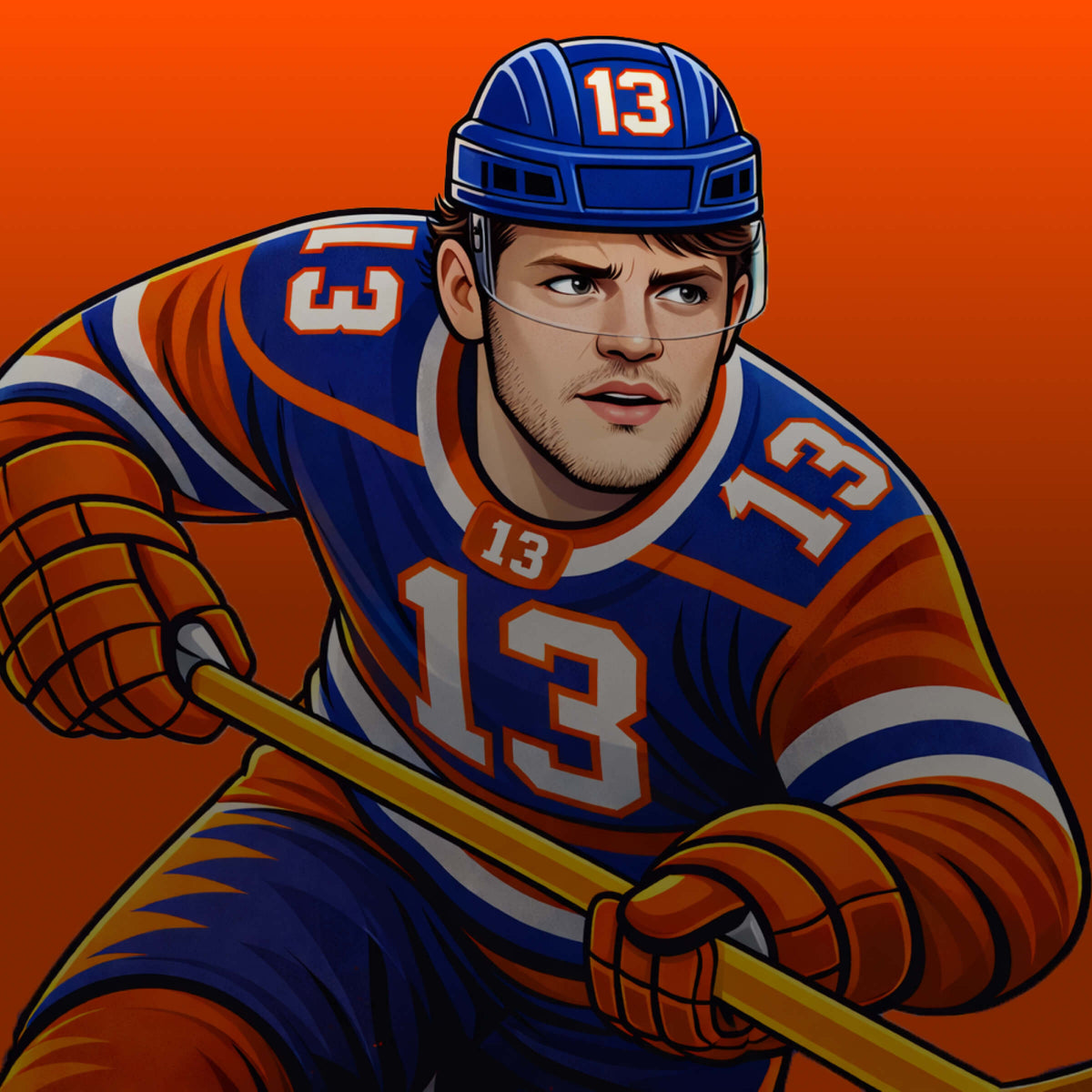 Mattias Janmark Nylen #13 apparel