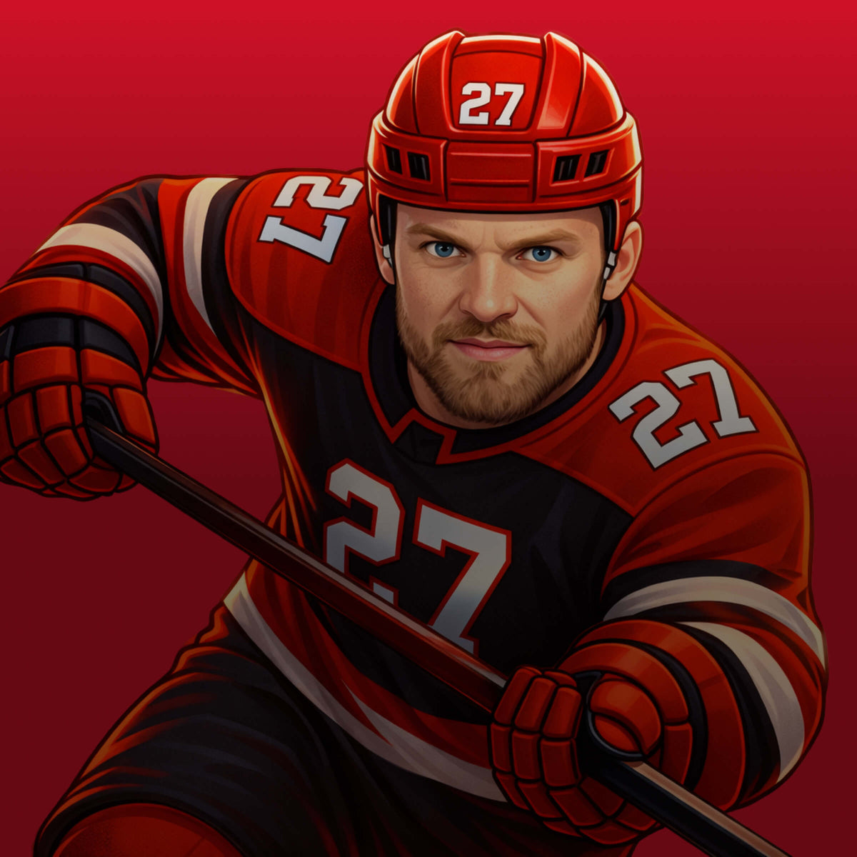 Nikolaj Ehlers #27 apparel