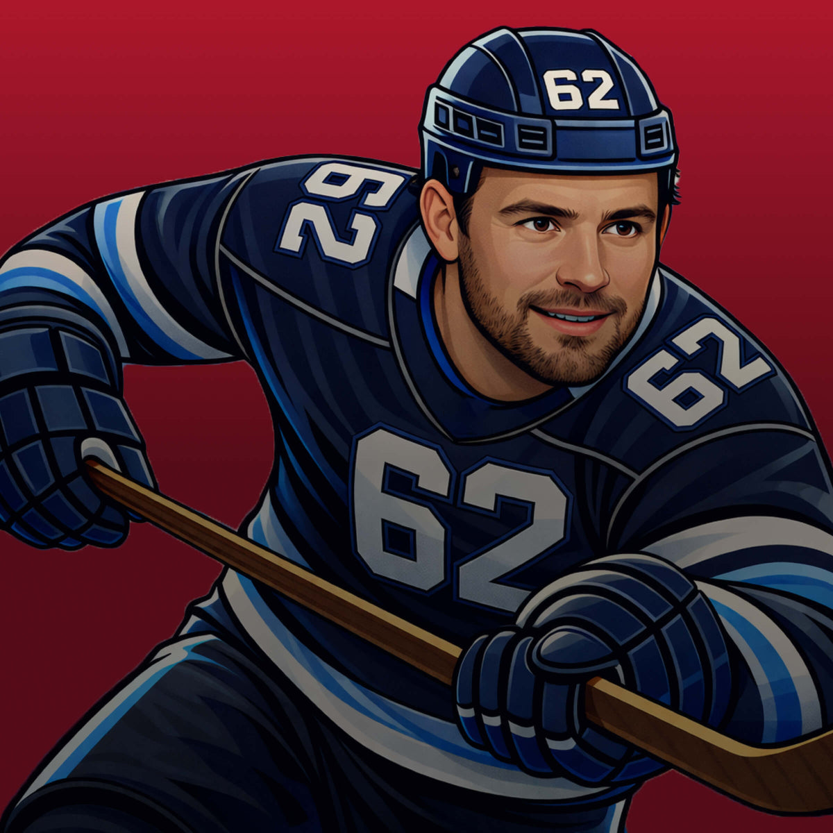 Nino Niederreiter #62 apparel