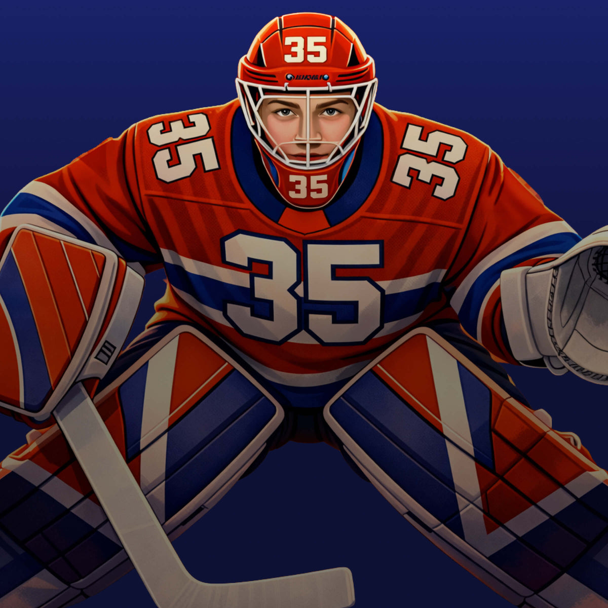Samuel Montembeault #35 apparel