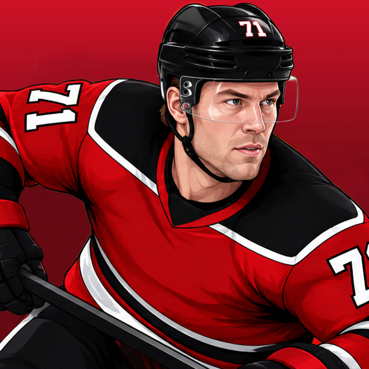Taylor Hall #71 apparel
