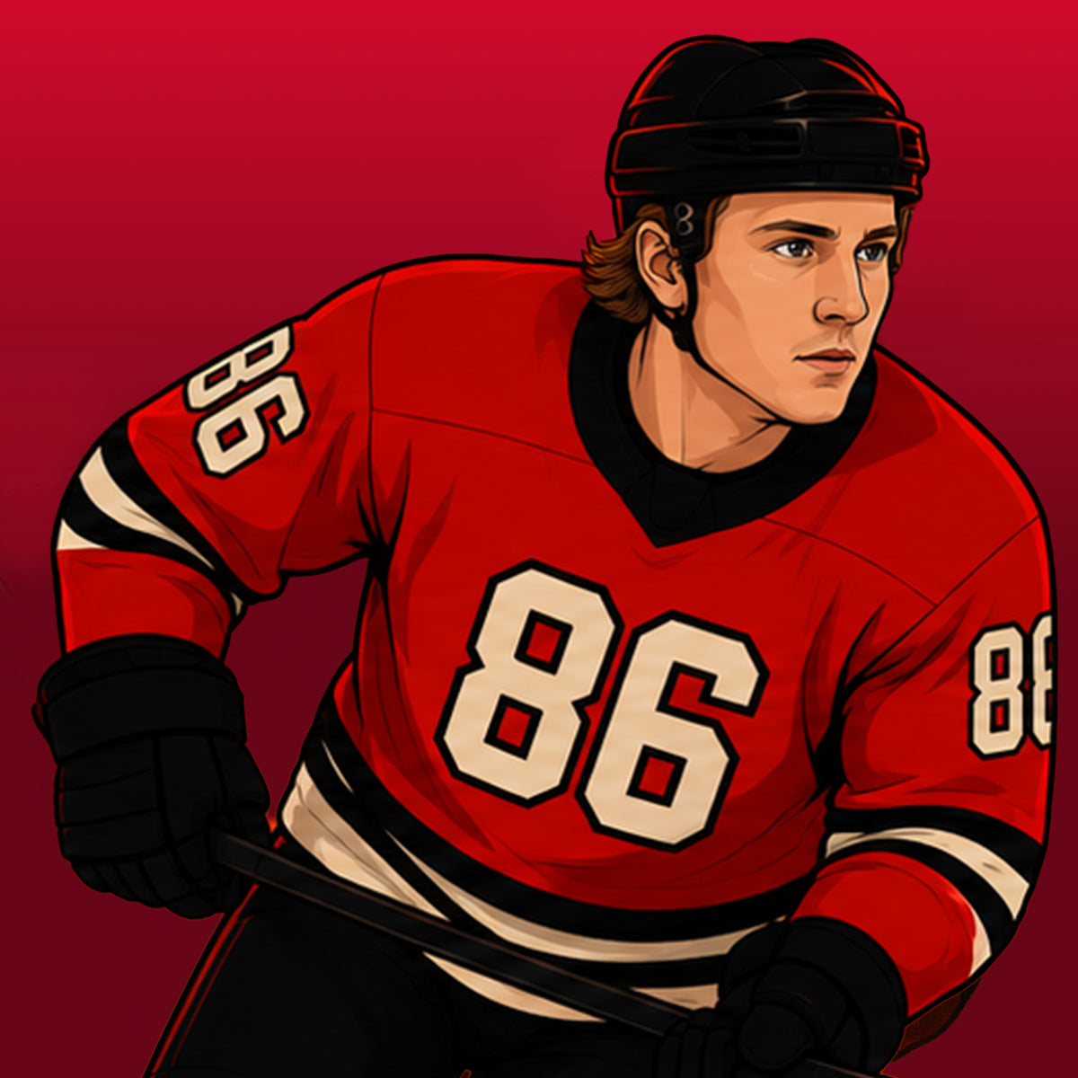 Teuvo Teravainen #86 apparel