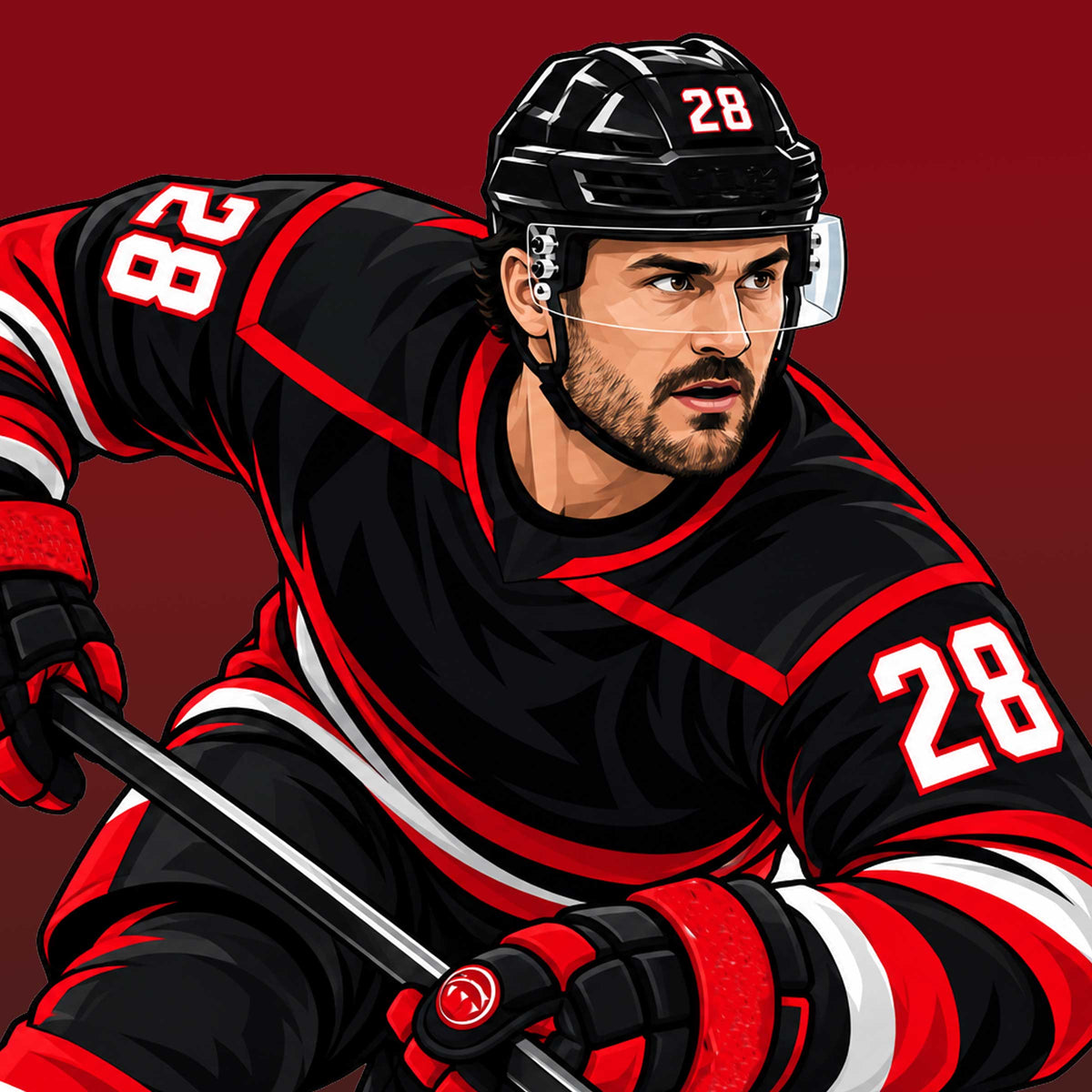 William Carrier #28 apparel