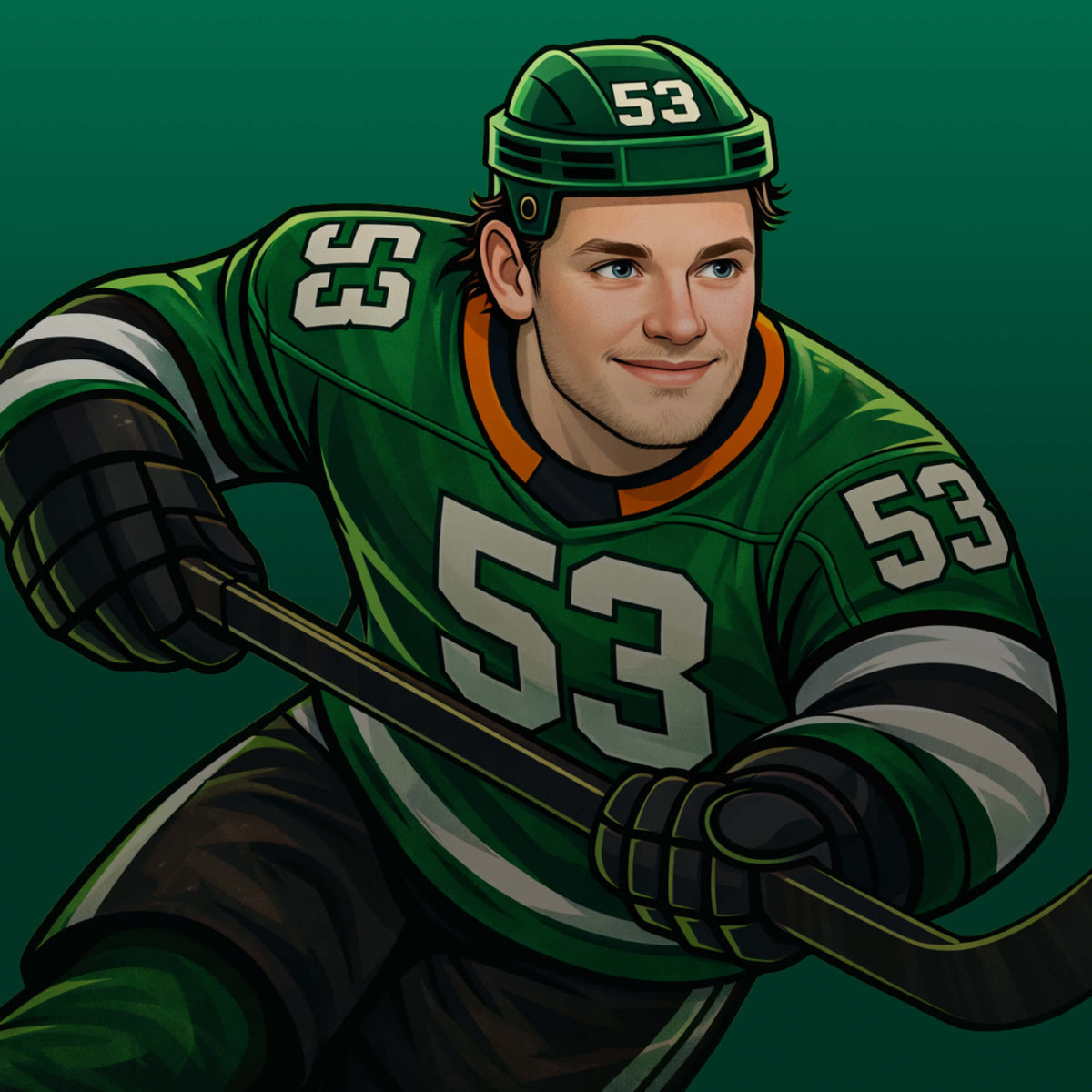 Wyatt Johnston #53 apparel